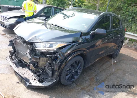 2021 Honda Hr-V 2Wd Sport из США, поврежденный, VIN 3CZRU5H10MM700586